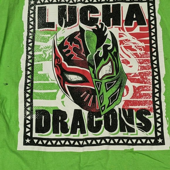 WWE Authentic Wear Wrestling The Lucha Dragons Men's T-Shirt Size: X-Large - Picture 2 of 6